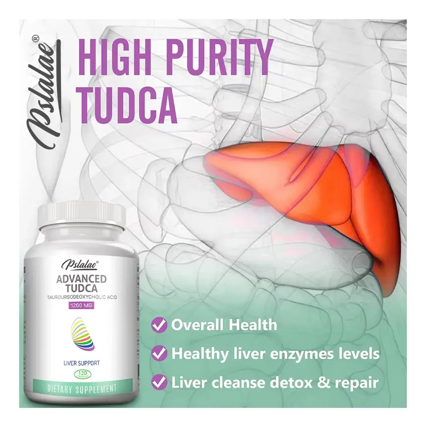 Advanced Tudca 1200mg Cuidado Del Higado Desintoxicacion 120caps-5