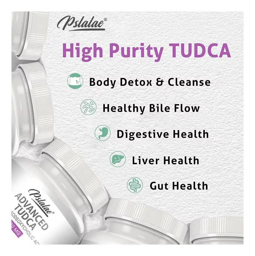 Advanced Tudca 1200mg Cuidado Del Higado Desintoxicacion 120caps-6