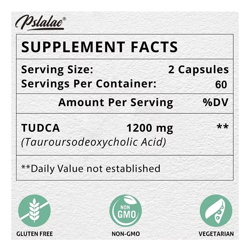 Advanced Tudca 1200mg Cuidado Del Higado Desintoxicacion 120caps-7
