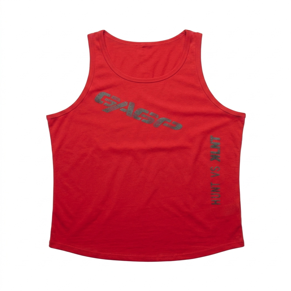 Gasp Polera Sin Mangas Musculosa Gym Vintage T-back Talla M Color Chili-0