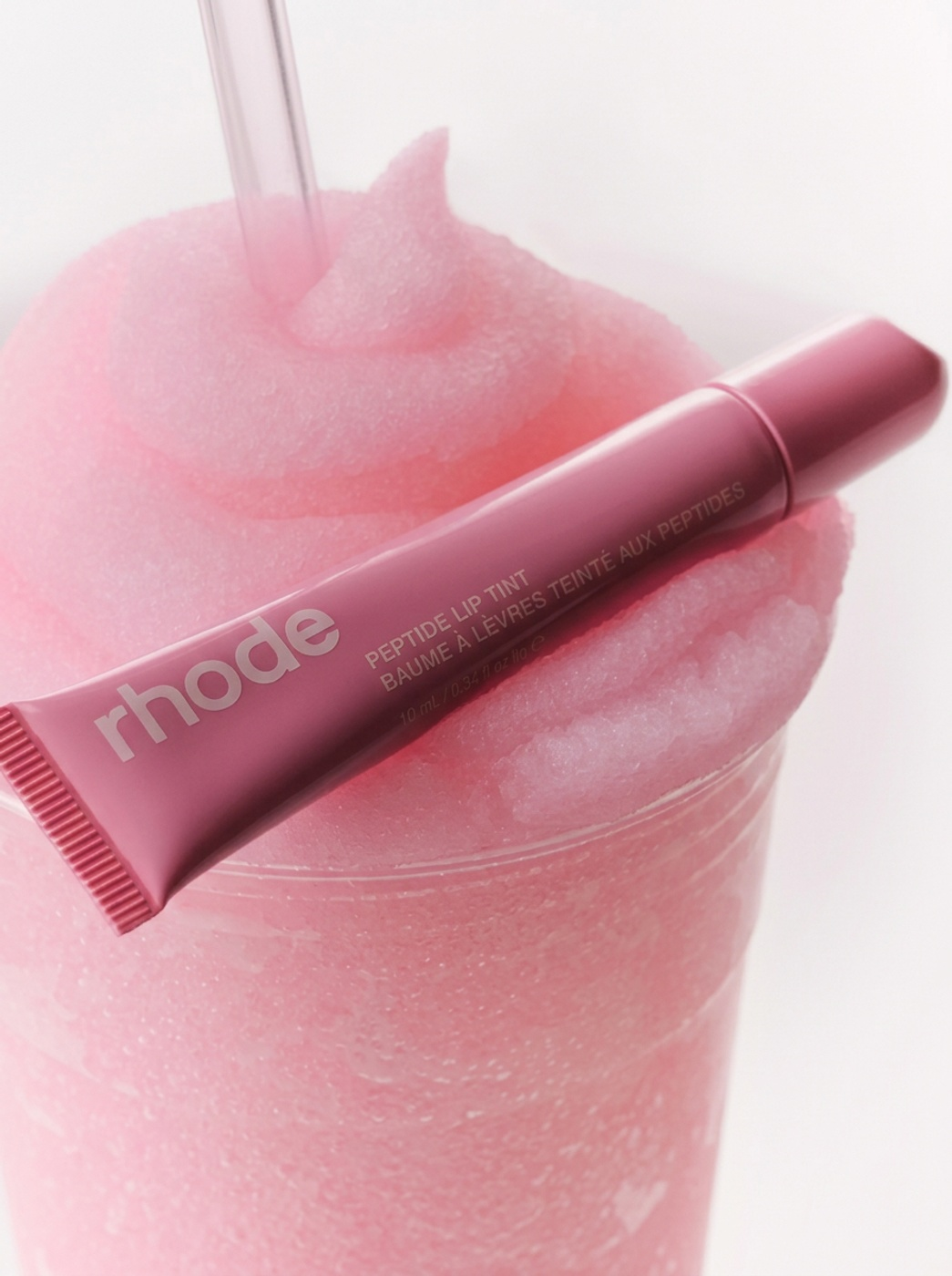 Rhode Peptide Lip Tint Tratamiento Labial De Péptidos Shortcake Baby Pink-1