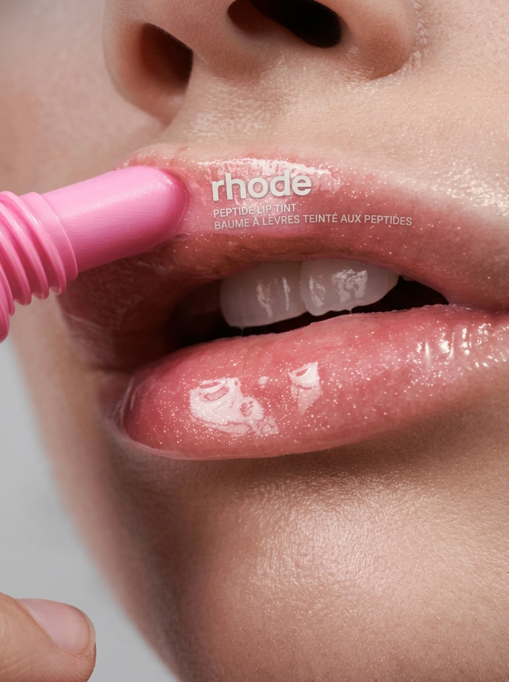 Rhode Peptide Lip Tint Tratamiento Labial De Péptidos Shortcake Baby Pink-3