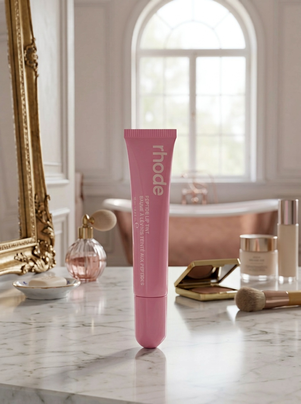 Rhode Peptide Lip Tint Tratamiento Labial De Péptidos Shortcake Baby Pink-4