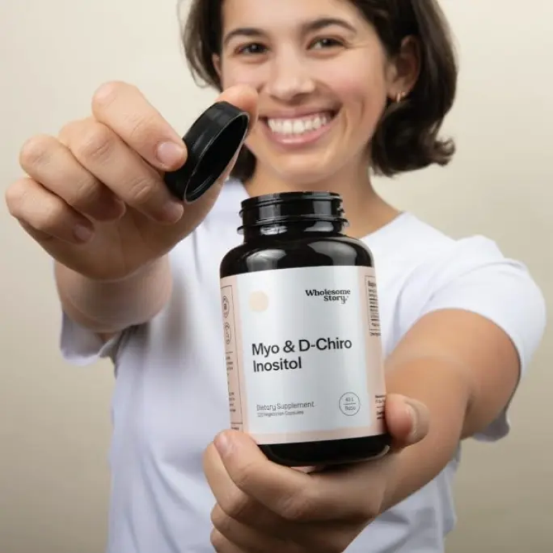 Wholesome Story Myo-inositol D-chiro Inositol 40:1 2000mg 120 caps-2