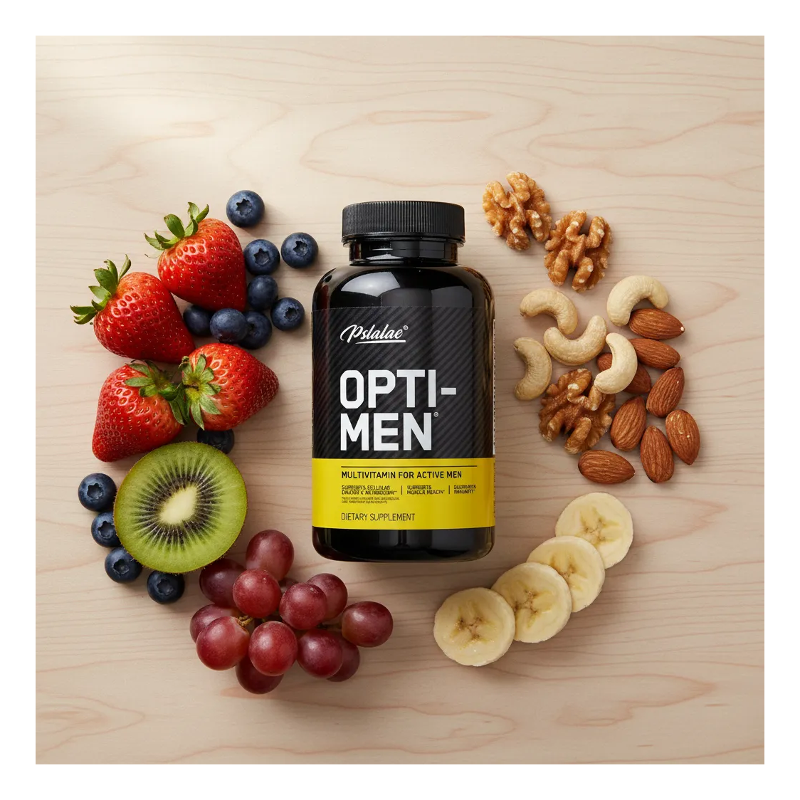 Opti Men Super Multivitaminico Aminoacidos Multimineral 120 caps-2