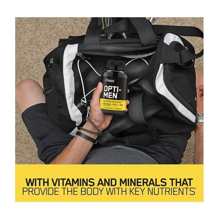 Opti Men Super Multivitaminico Aminoacidos Multimineral 120 caps-4