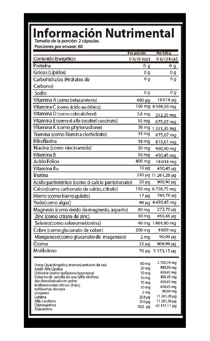 Opti Men Super Multivitaminico Aminoacidos Multimineral 120 caps-6