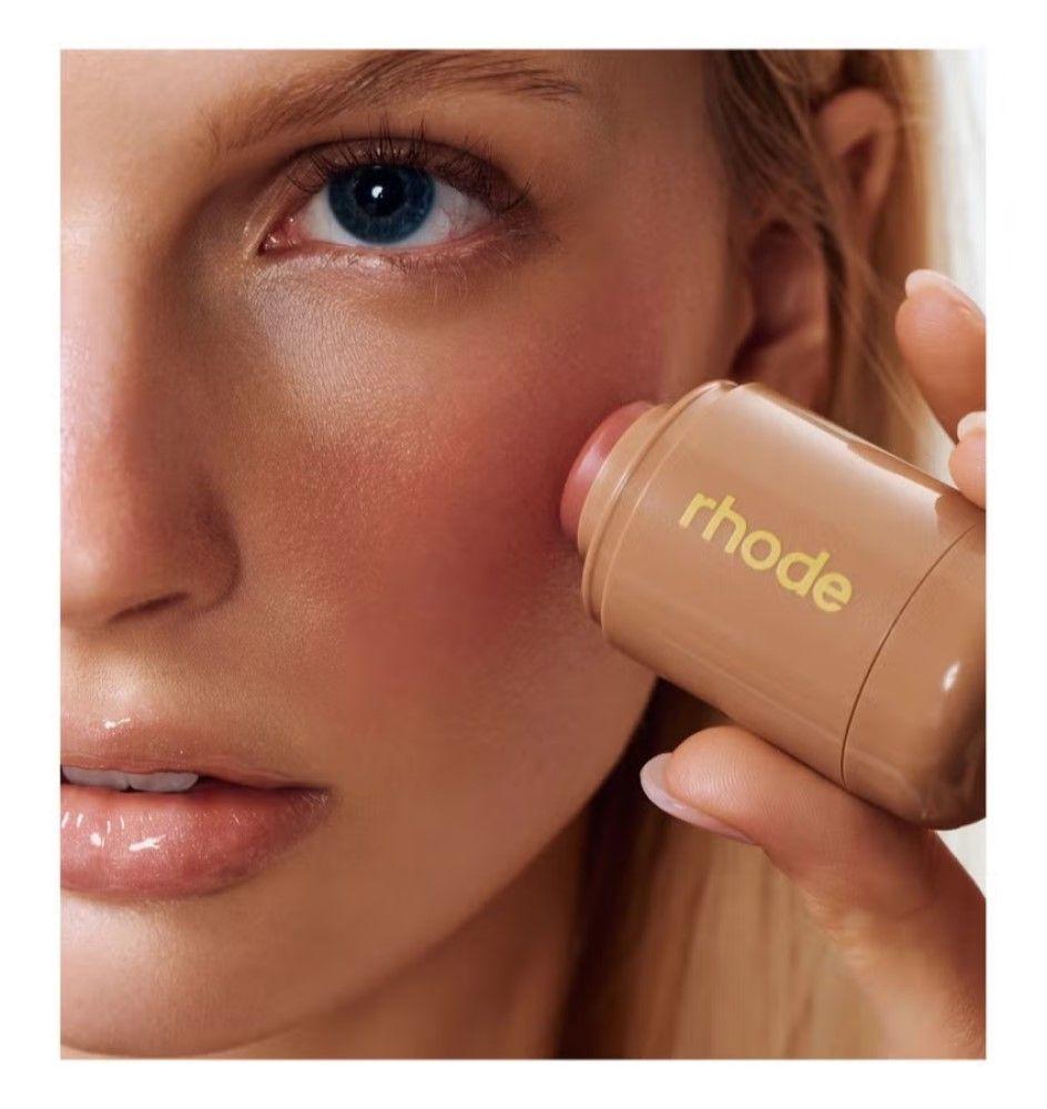 Rhode Pocket Blush Rubor Maquillaje Labial Mejillas Tan Line-6