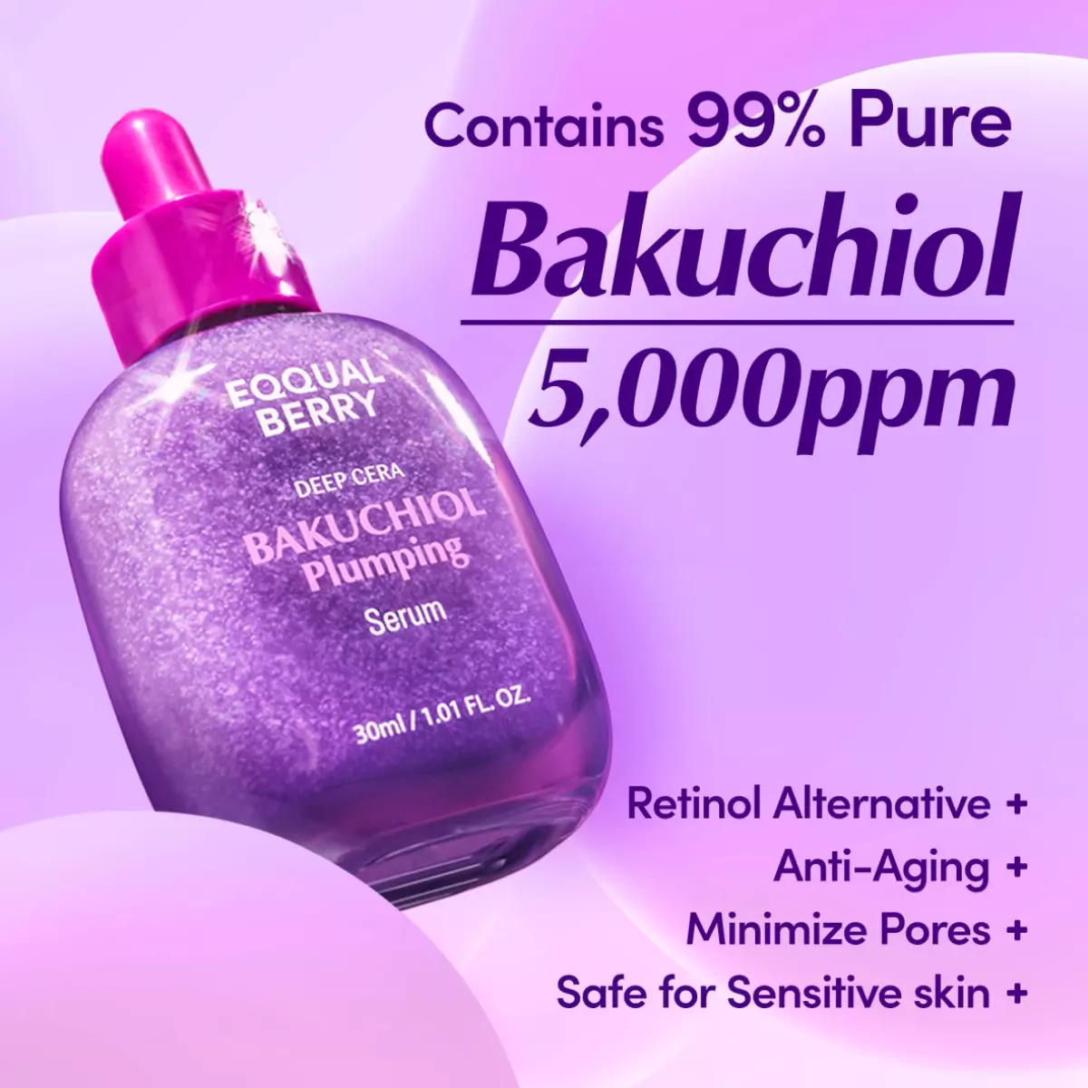 EqqualBerry Deepcera Bakuchiol Serum Hidratante Reafirmante 30ml-2