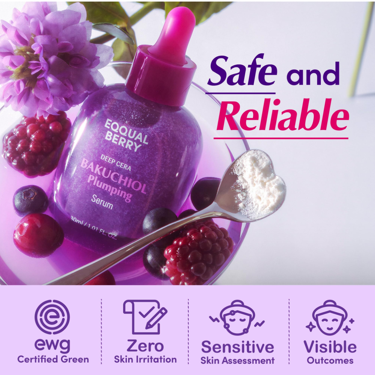 EqqualBerry Deepcera Bakuchiol Serum Hidratante Reafirmante 30ml-3