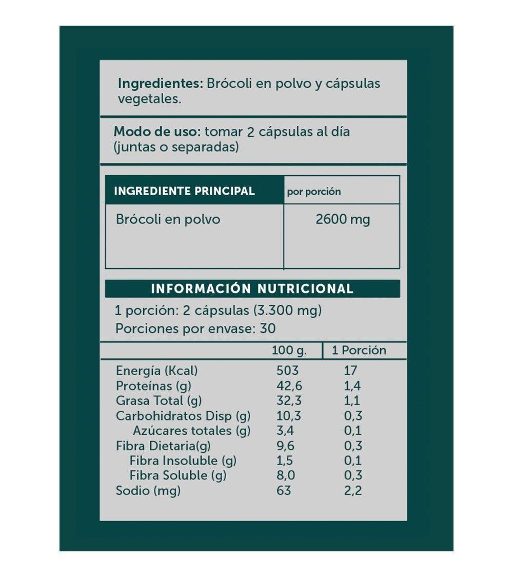 Sulforafano Liposomal Extracto De Brocoli 450mg Puro 120 Cap-7
