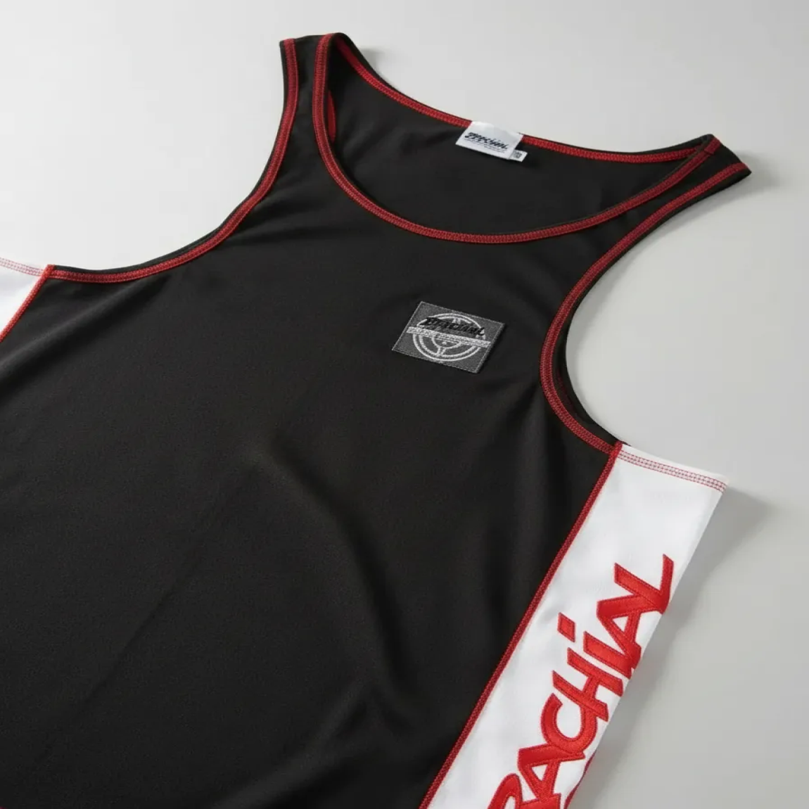 Brachial Polera Sin Mangas Musculosa Gym Pull Tank-top Talla S-2