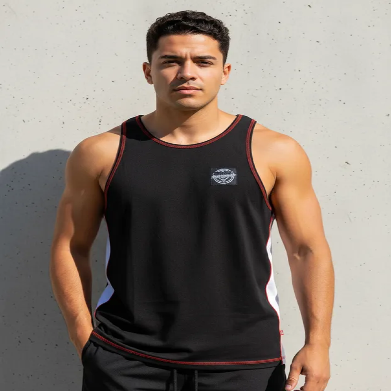 Brachial Polera Sin Mangas Musculosa Gym Pull Tank-top Talla S-3