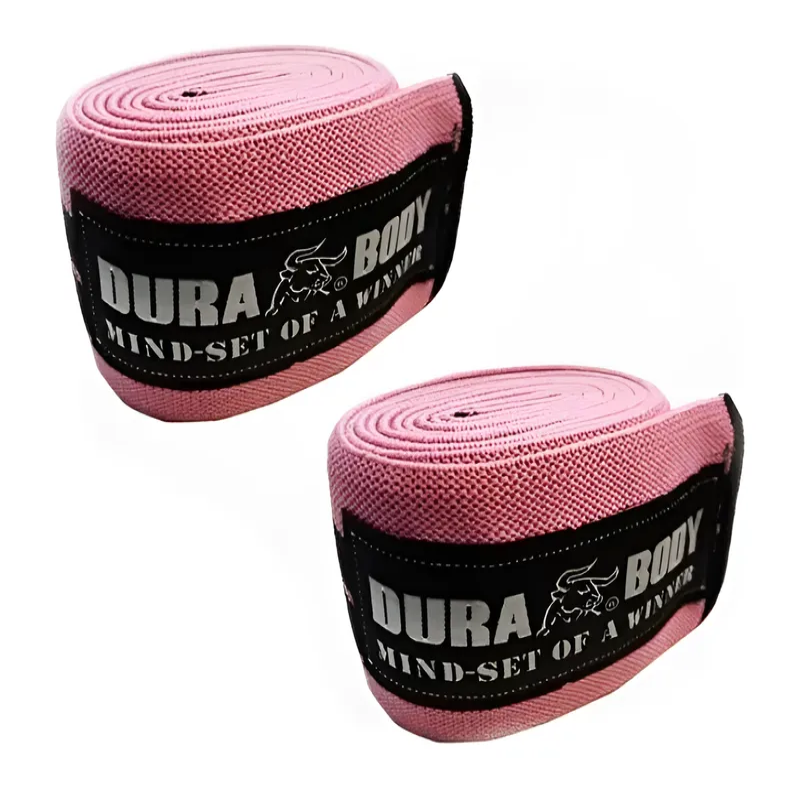Rodilleras Levantamiento Pesas Durabody Knee Wraps -0