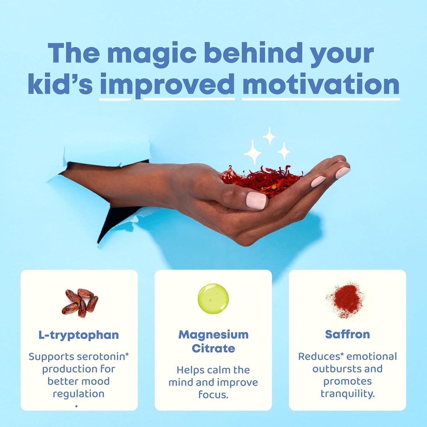 Joyspring Mood Magic Citrato De Magnesio En Polvo Para Niños 25un Cherry-3