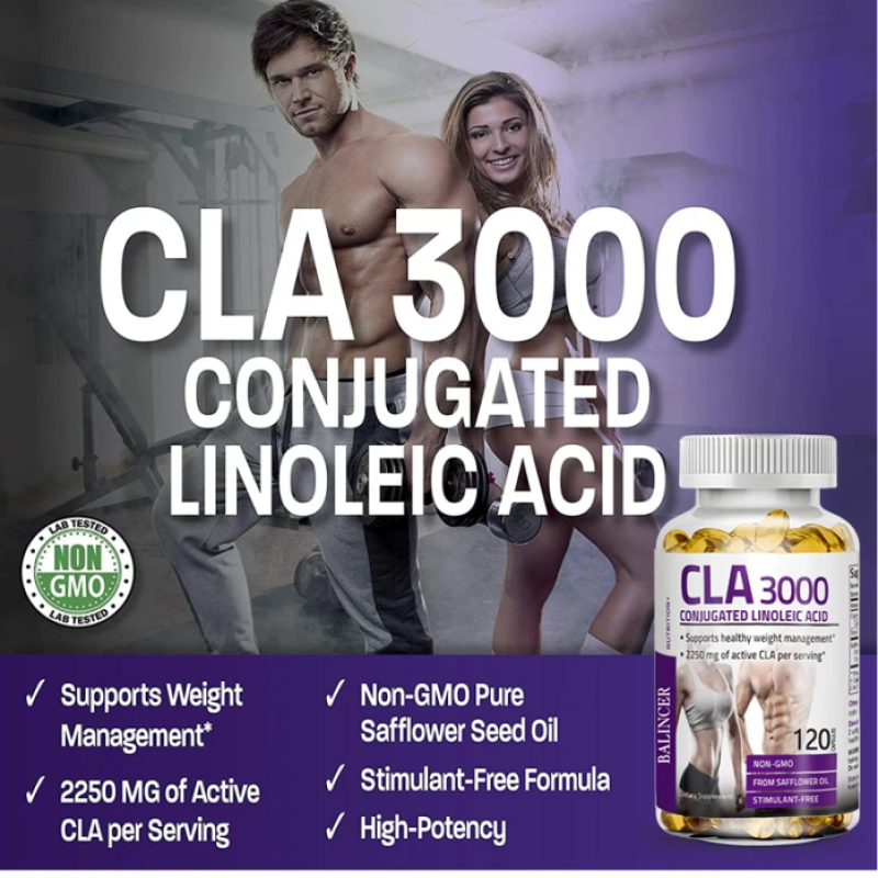 Balincer Quemador de Grasas Cla 3000 Acido Linoleico Conjugado 120 softgels-6