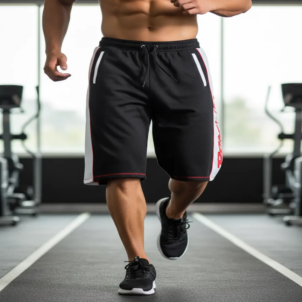 Brachial Shorts Para El Gimnasio Thermal Hot Shorts White Talla S-2