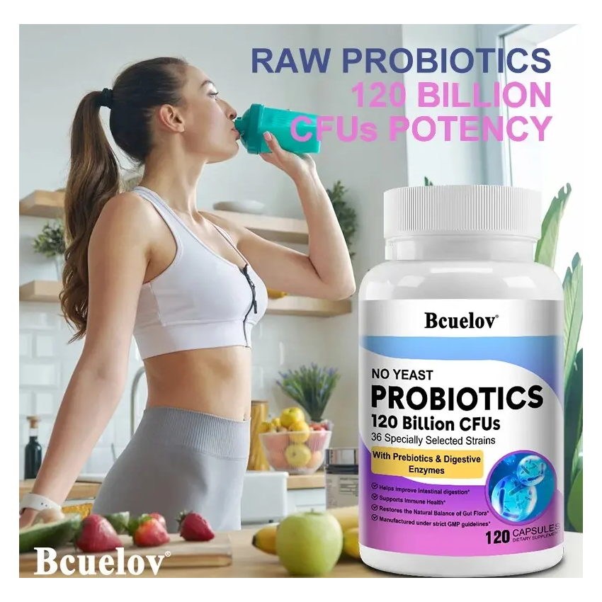 Bcuelov Probiotix Probioticos High Potency 120b Cfu 120 Caps-1