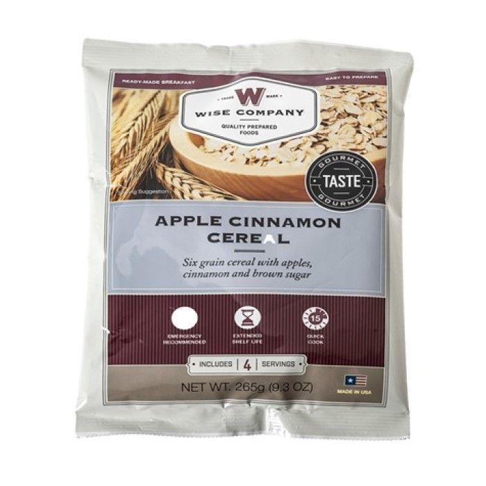 Wise Food Outdoor Comida Liofilizada Cereales 4 Serv Cinnamom Canela Camping-0