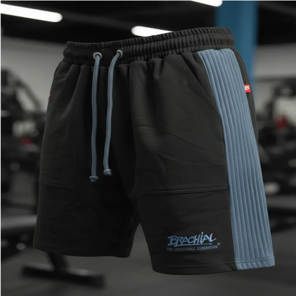 Brachial Shorts Para El Gimnasio Thermal Destroyer XL Blue-4