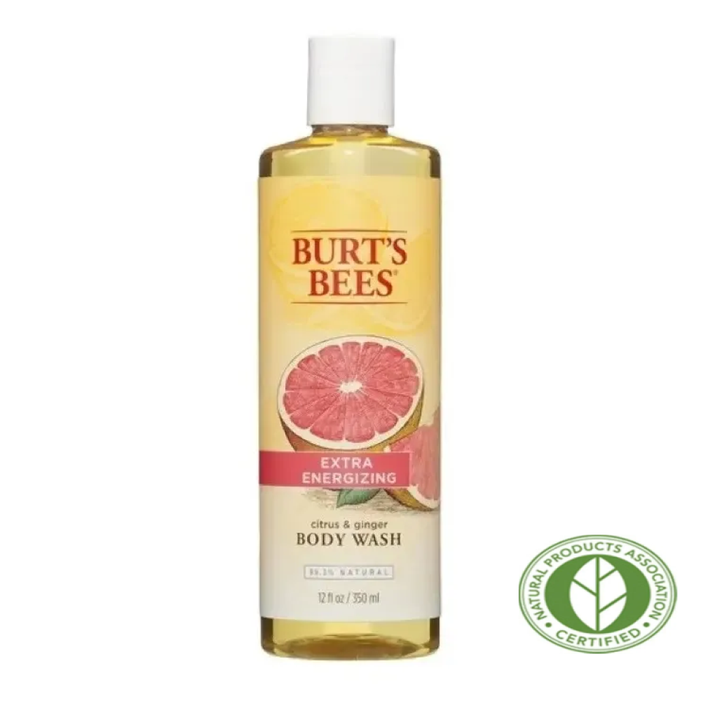Burts Bees Extra Energizing Citrus & Ginger Body Wash 350ml-1