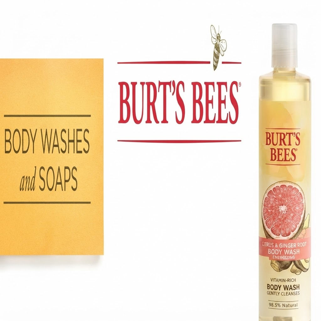 Burts Bees Extra Energizing Citrus & Ginger Body Wash 350ml-2