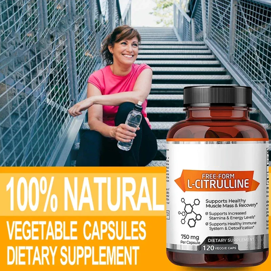 CITRULINA SPORTS AUMENTO OXIDO NITRICO 750MG 120 CAPS-3