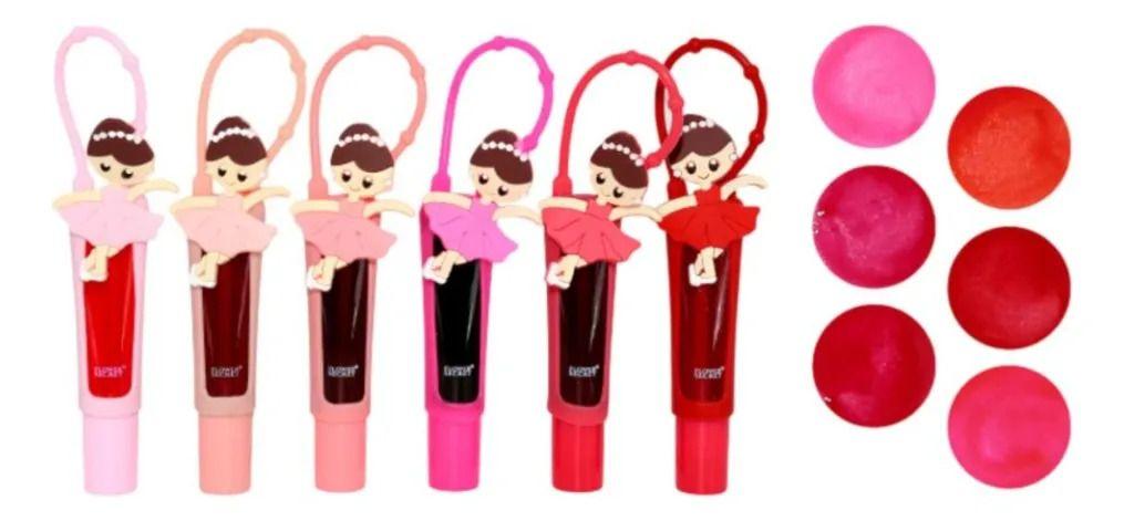 Paq 24 Tintas Labiales Edición Ballet Formato Duradero ALJ-1
