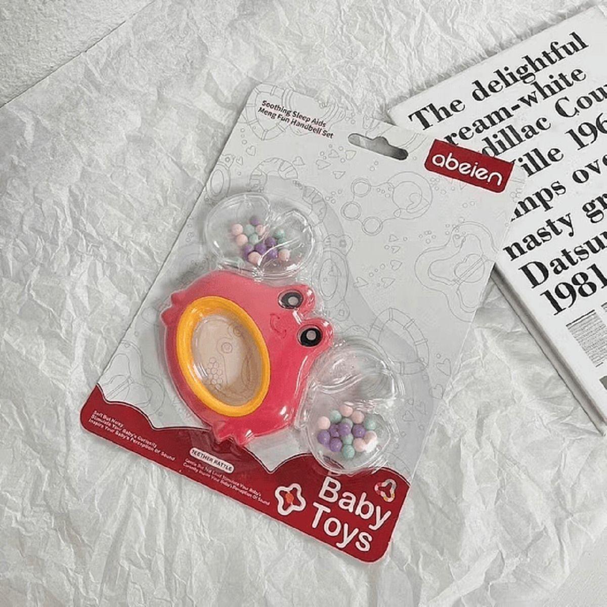 Set 8 Sonajero Cangrejo Musica Divertido Sensorial Bebe Lau-2