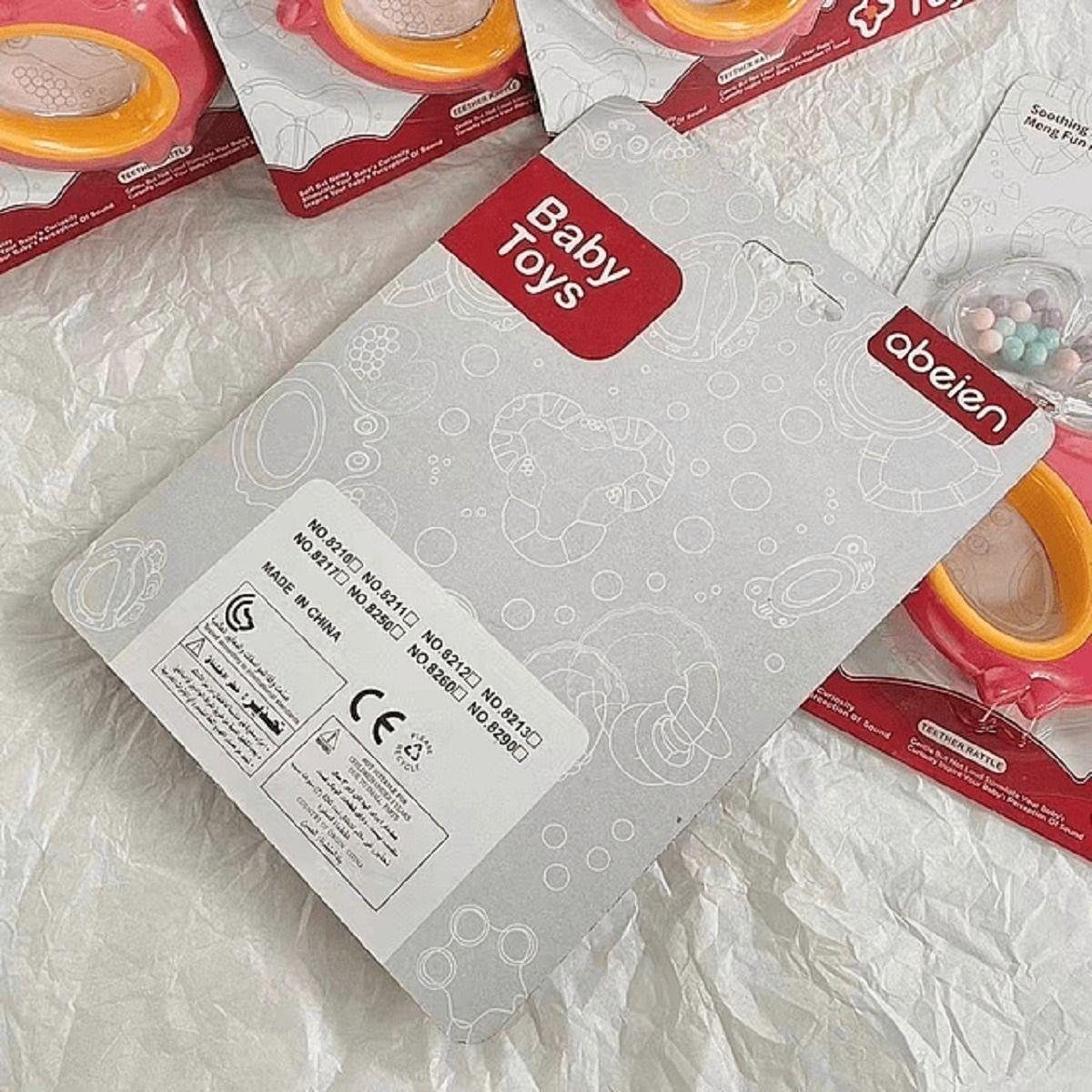 Set 8 Sonajero Cangrejo Musica Divertido Sensorial Bebe Lau-4