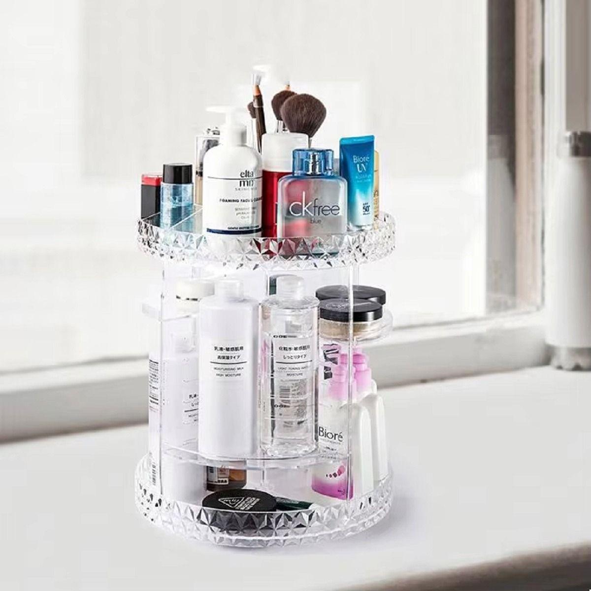 Cosmetiquero Organizador Maquillaje 360° Giratorio Lau-6