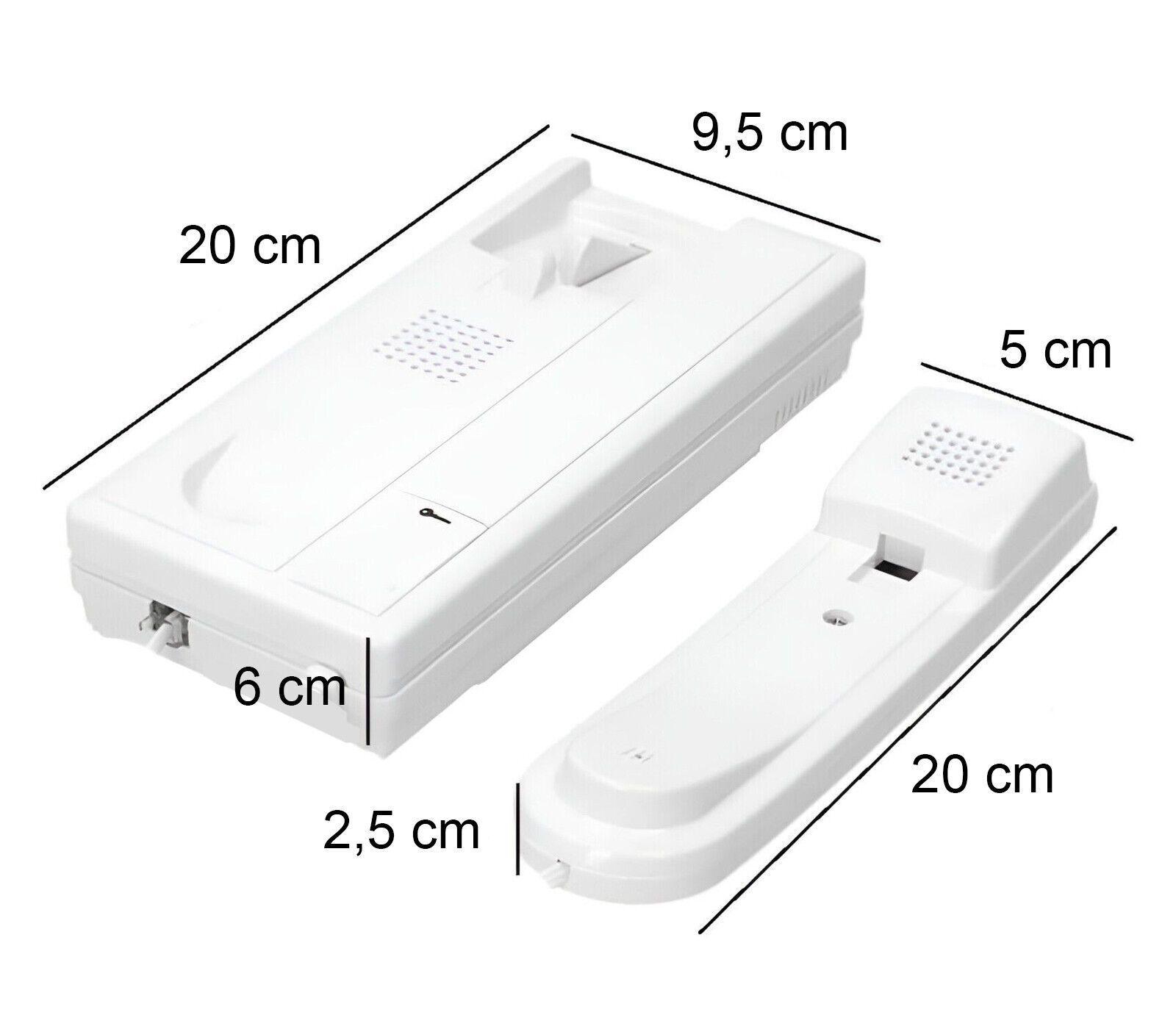 Portero Eléctrico Teléfono Seguridad Botón Timbre Rondon-5