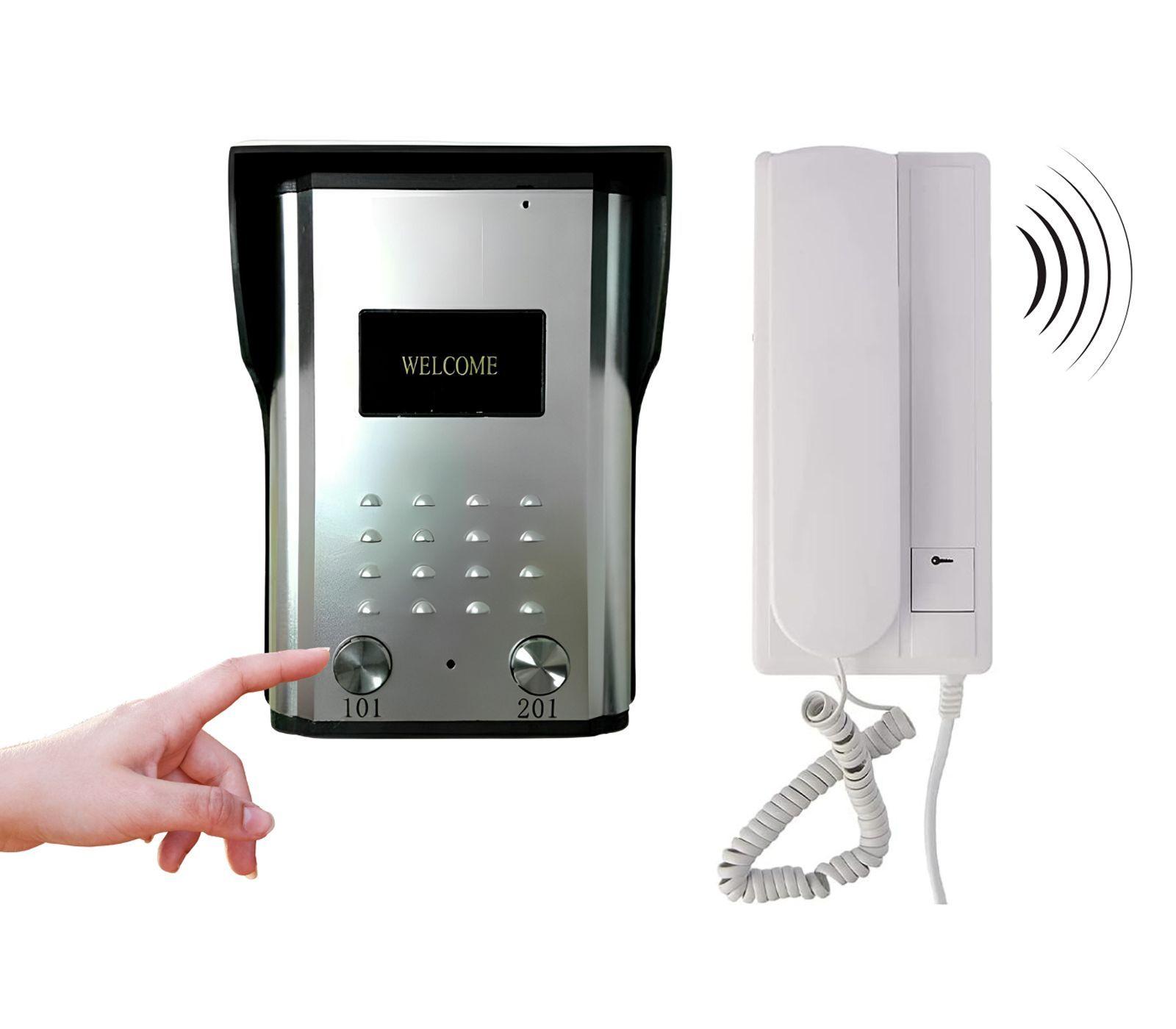 Portero Eléctrico Teléfono Seguridad Botón Timbre Rondon-7