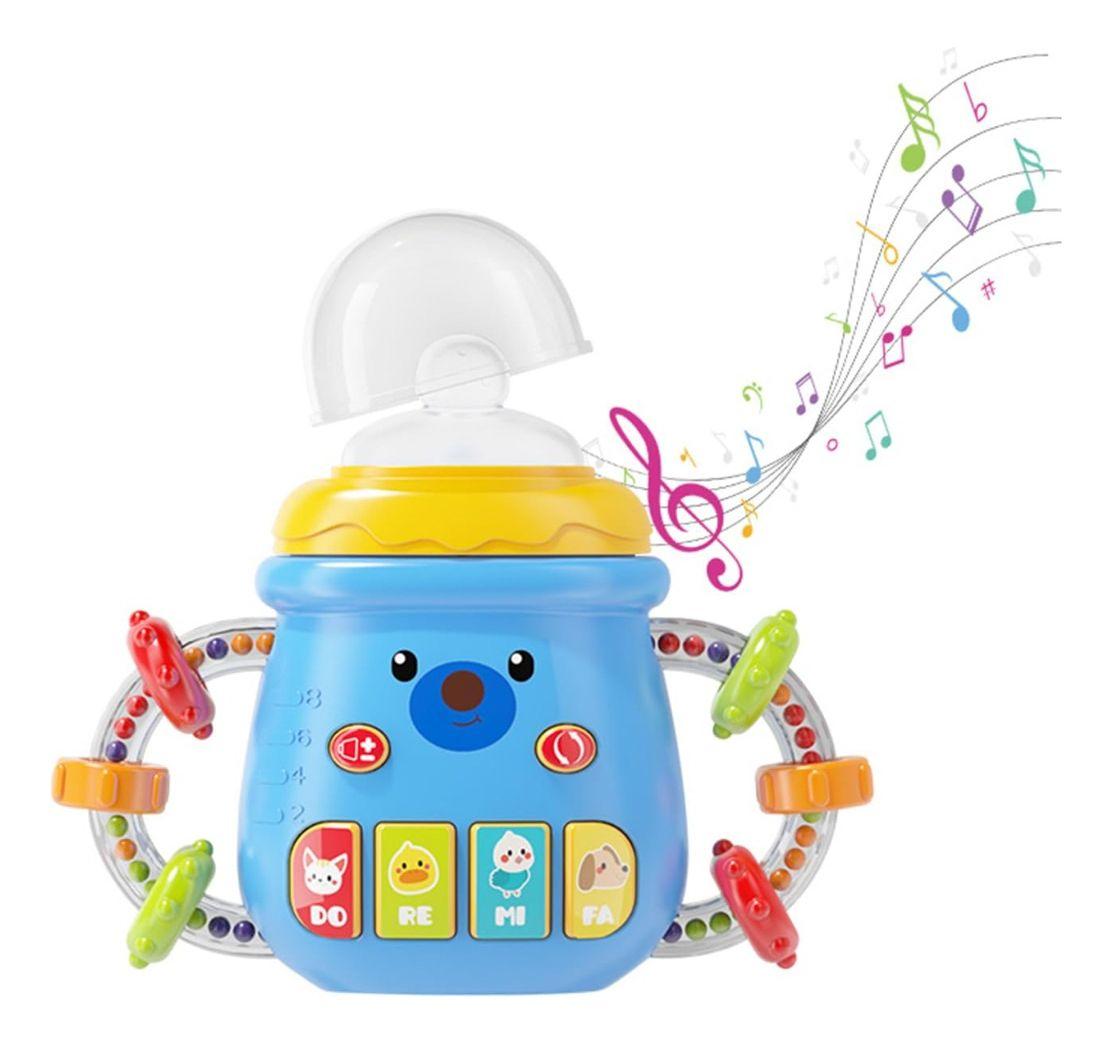 Mamadera Biberon Silicona Sonajero Musical Bebes Lau-6