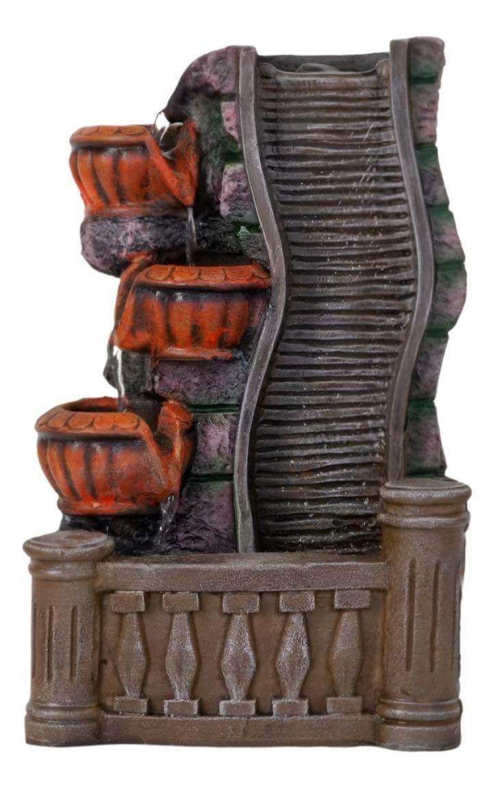 Fuente Agua Decorativa Cascada Elegante Hogar Relajante Jhn-0