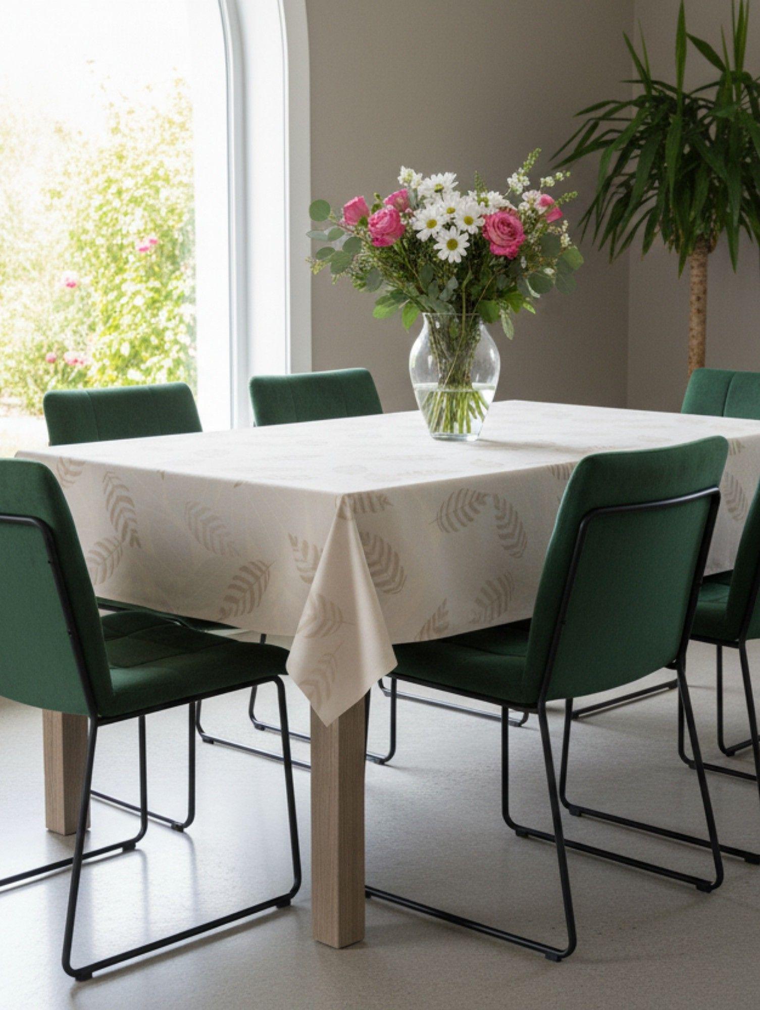 Mantel Decorativo Diseño Botánico Elegante Moderno Hogar Jhn-6