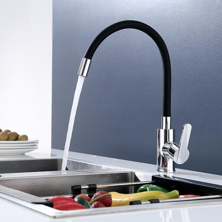 Grifos Agua Fregadero Cocina Caliente Frío Mezclador Rondon-5
