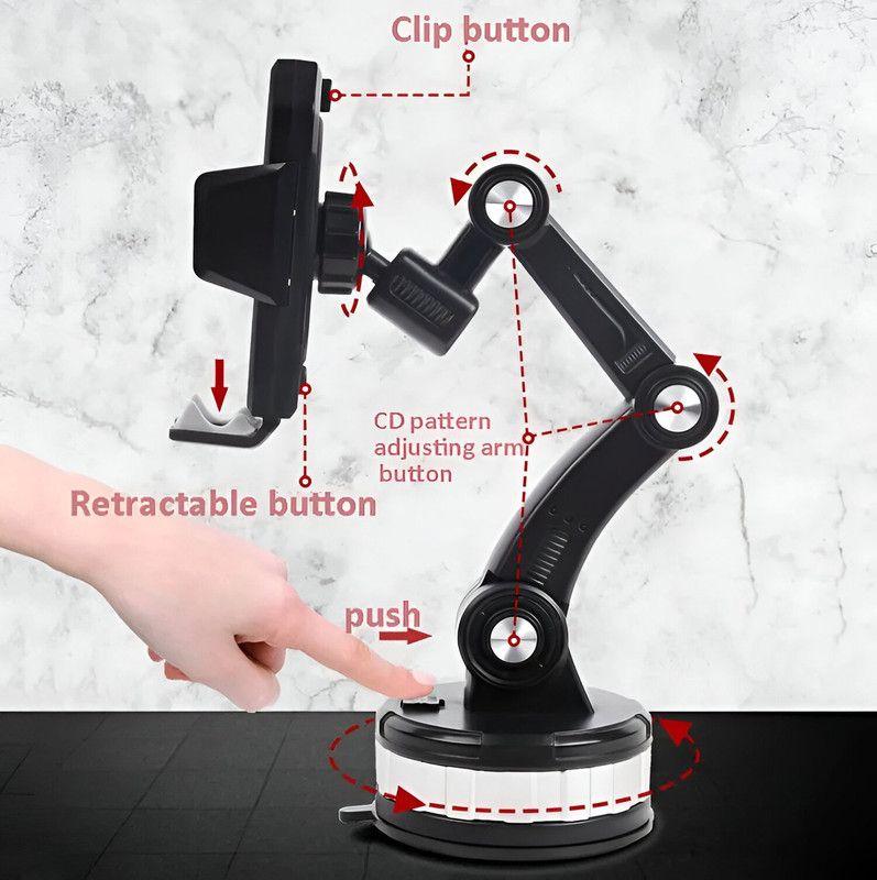 Soporte Telefono Automovil Ventanosa Zecro Lau-6