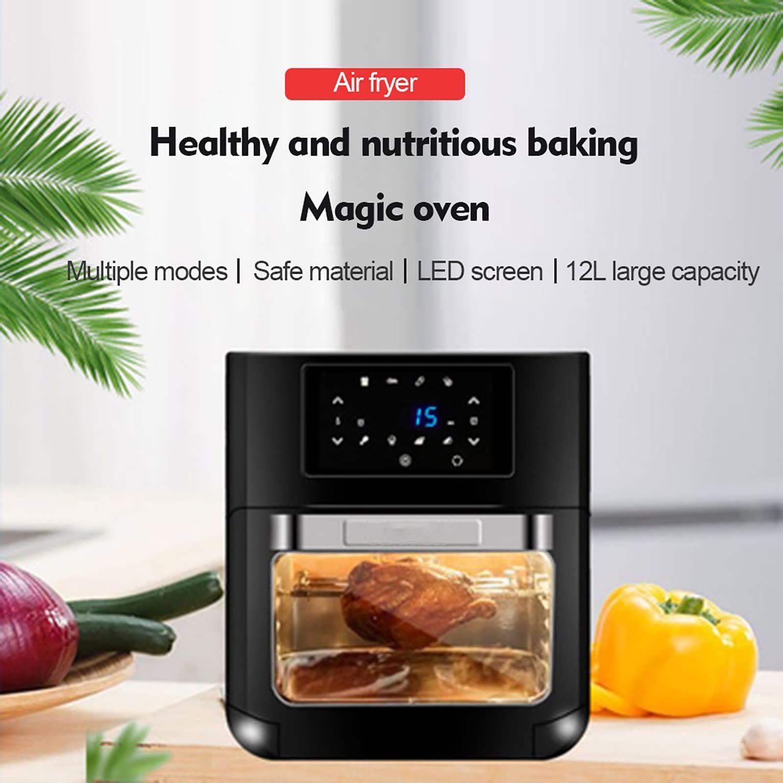 Horno Freidora Aire Multifunción Inteligente Cocina Rondon-3