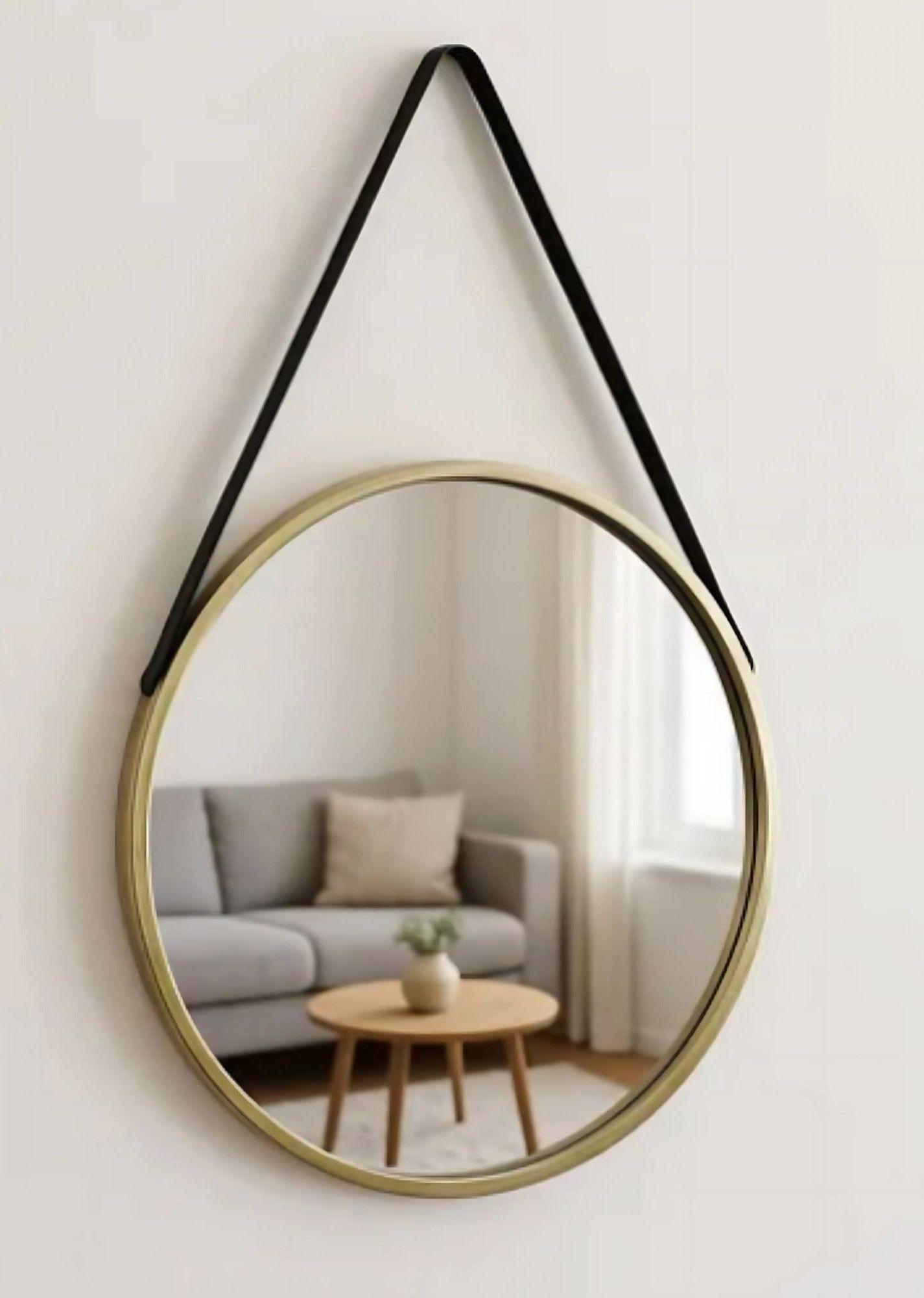 Espejo Pared Decorativo Moderno Redondo Hogar Jhn-5