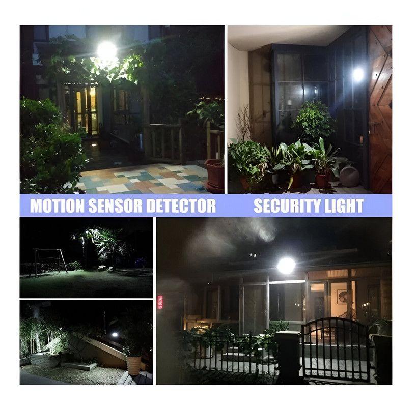 Reflector Luz Led con Sensor Movimiento Impermeable Rondon-7