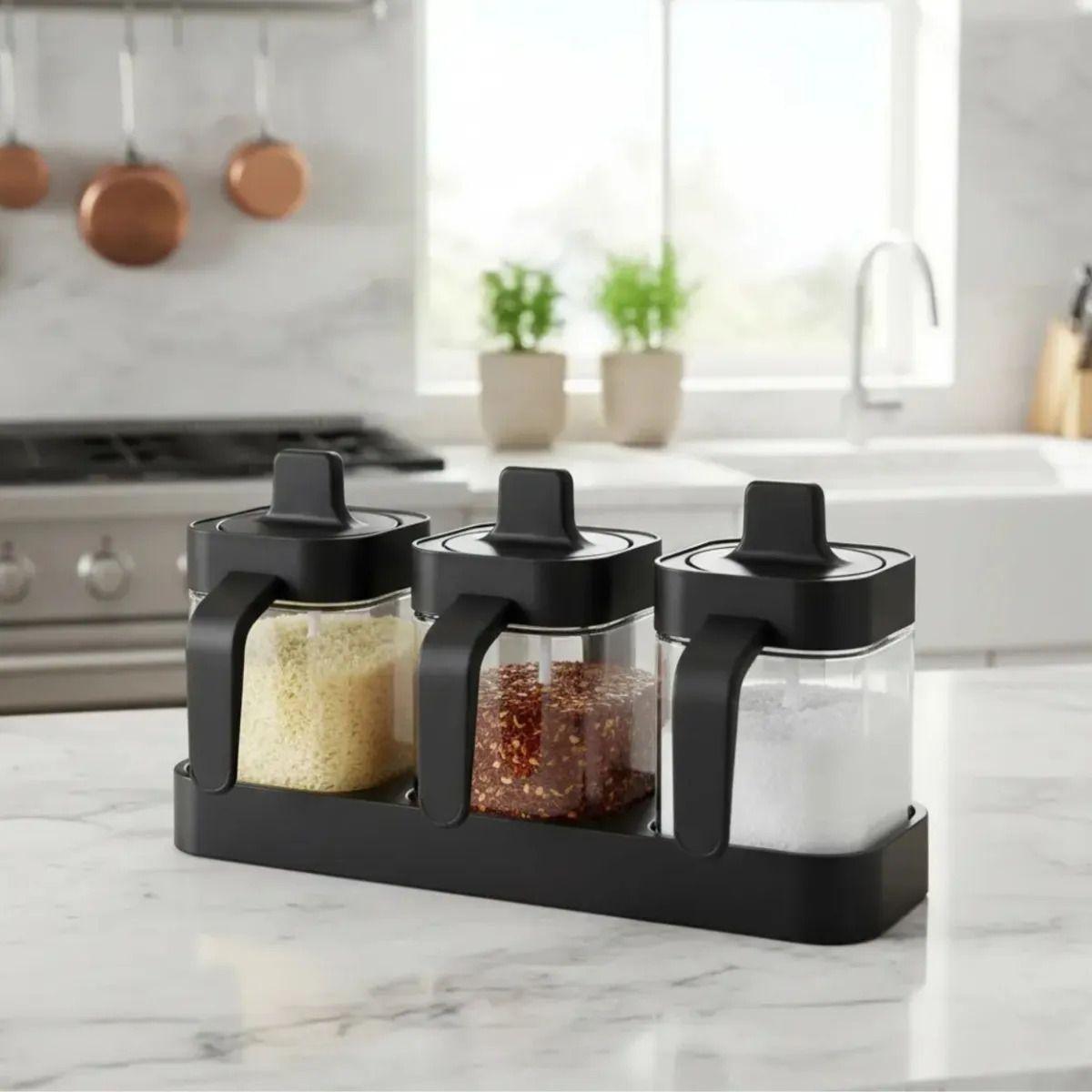 Set Especieros Premium Organización Compacta Elegante MV-3