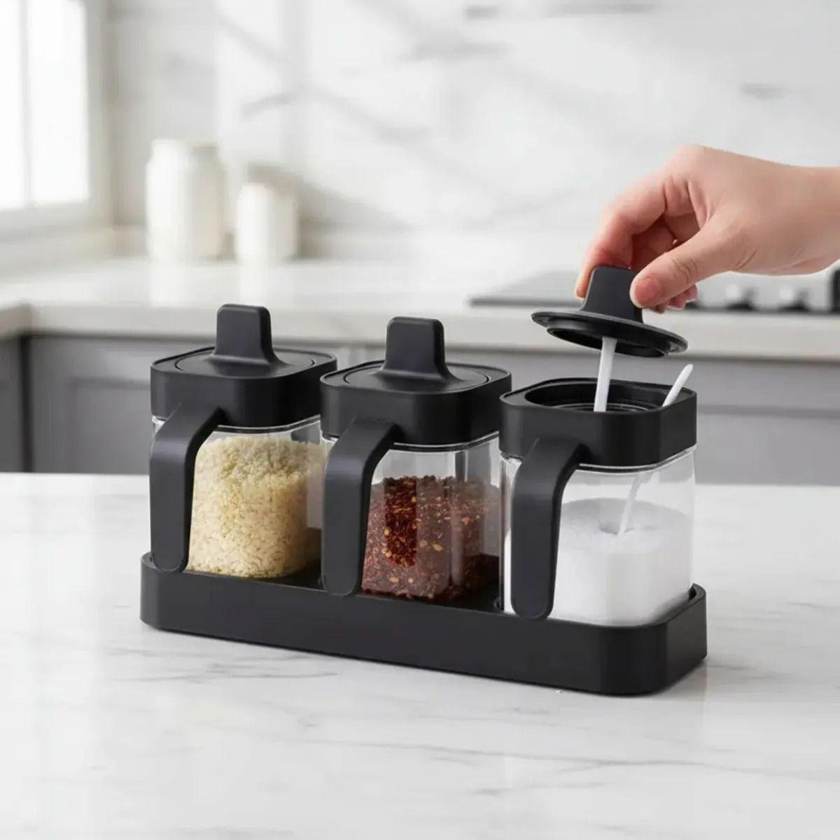 Set Especieros Premium Organización Compacta Elegante MV-4