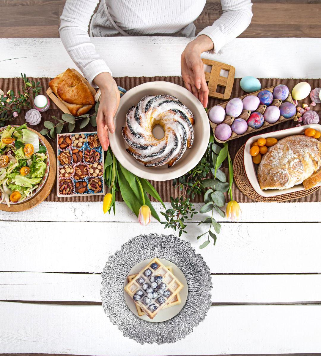 Set 3 Plato Base Carga Redondo Decorativo Brillante Jhn-3