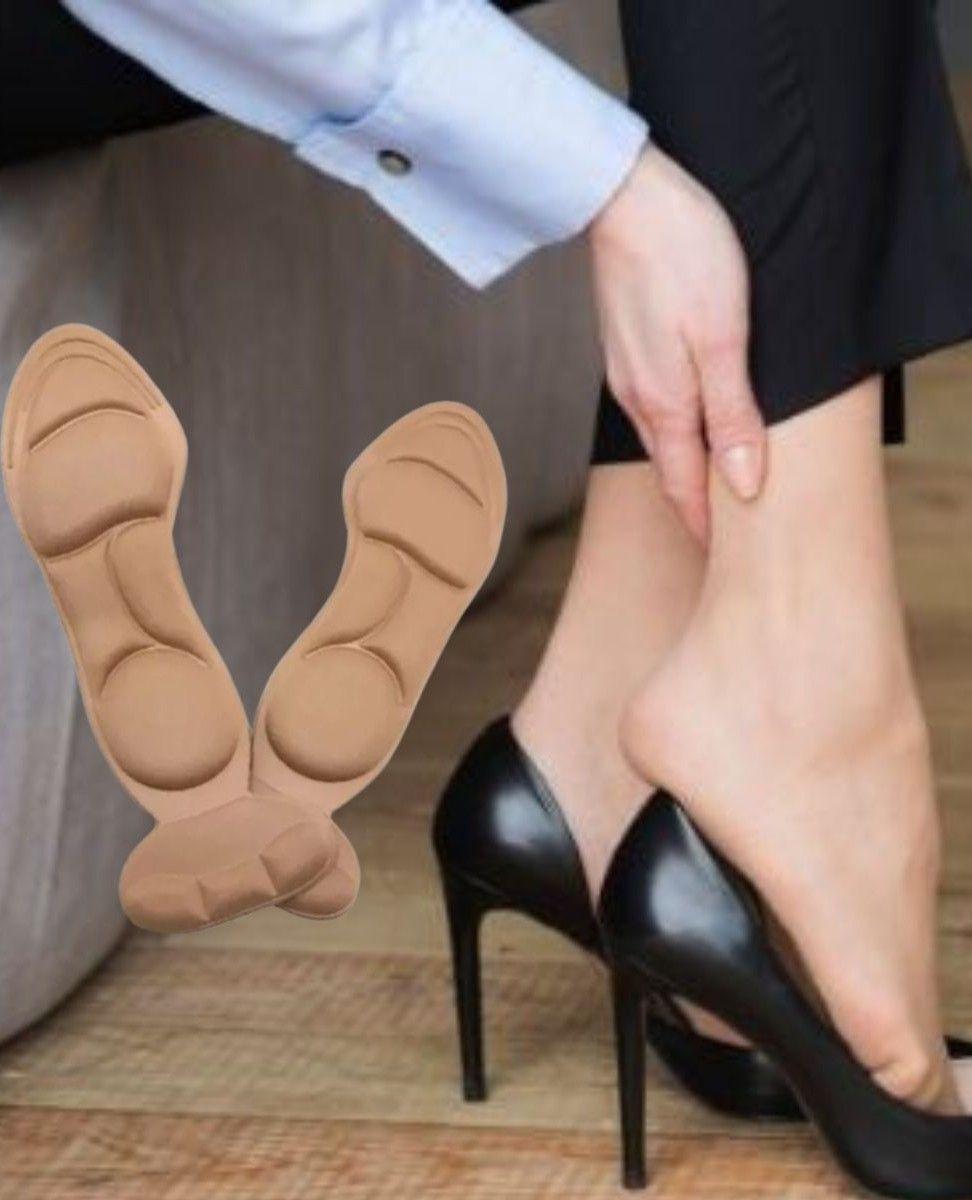 Plantilla Protectora Talón Suave Antideslizante 4 Pack Jhn-4