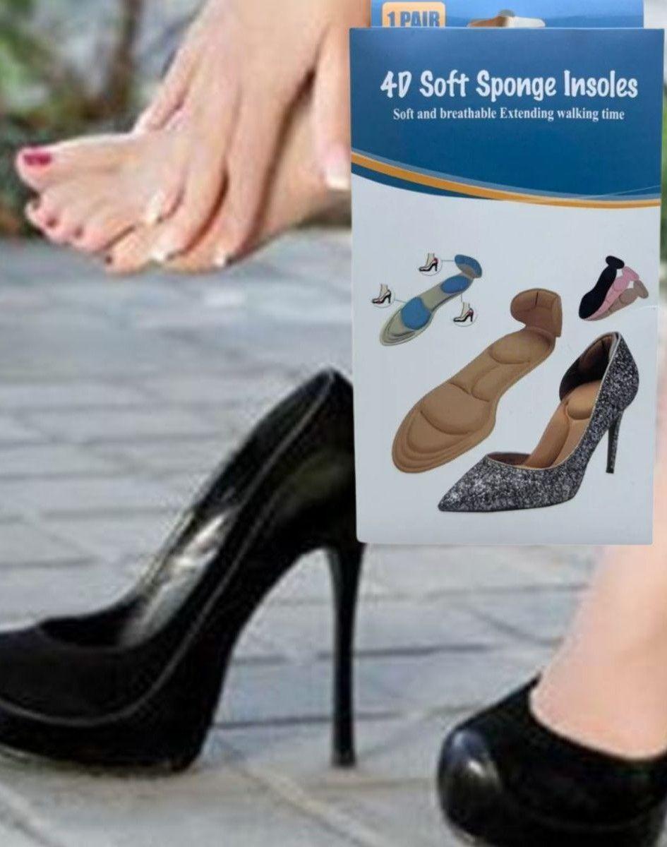 Plantilla Protectora Talón Suave Antideslizante 4 Pack Jhn-6