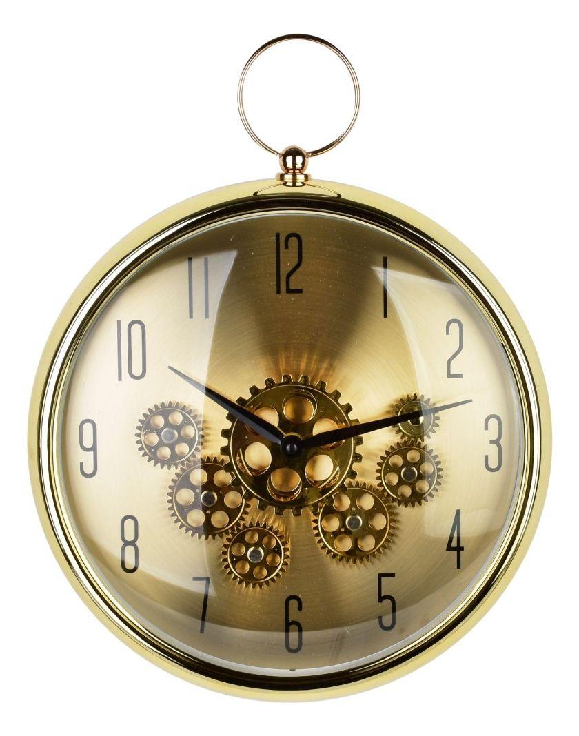 Reloj Pared Redondo Engranaje Industrial Decorativo Jhn-0