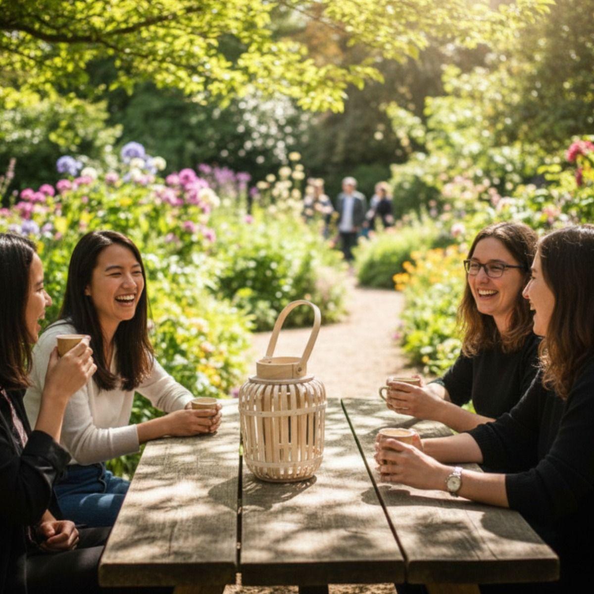 Portavelas Decorativo Farol Calidez Textura Hogar Jhn-4