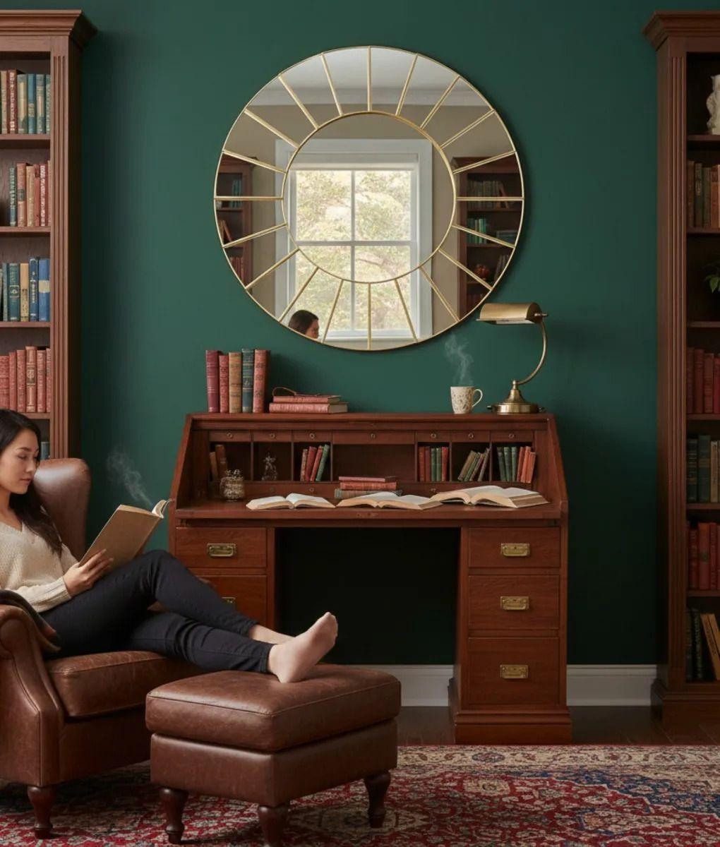 Espejo Decorativo Pared Diseño Sol Minimalista Moderno Jhn-6