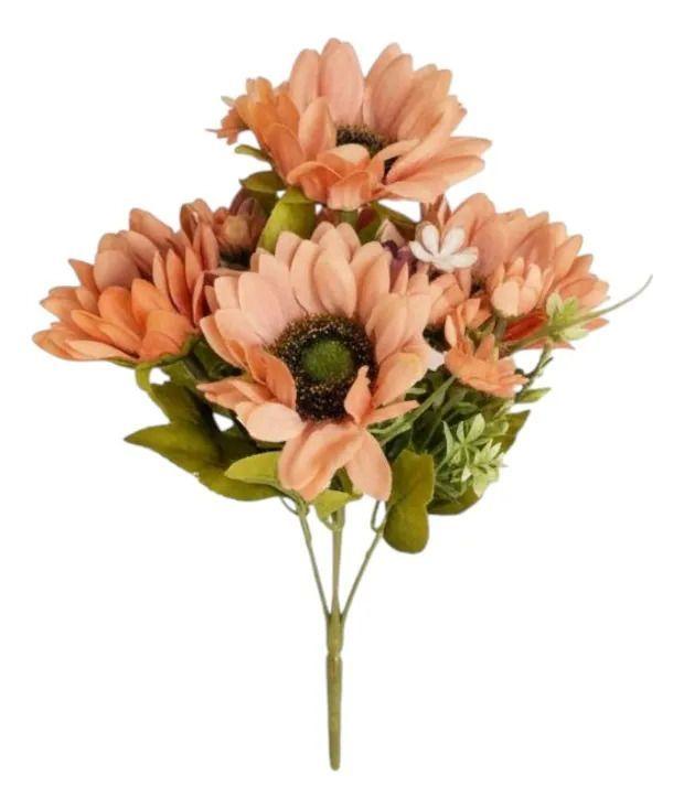 Set 2 Ramo Floral Artificial Silvestre Adorno Decorativo Jhn-2